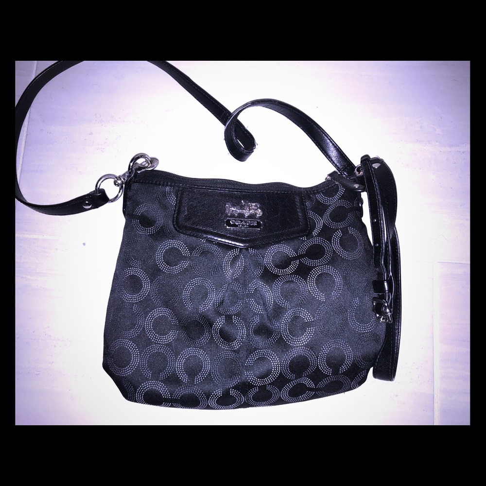 Coach cross body purse
